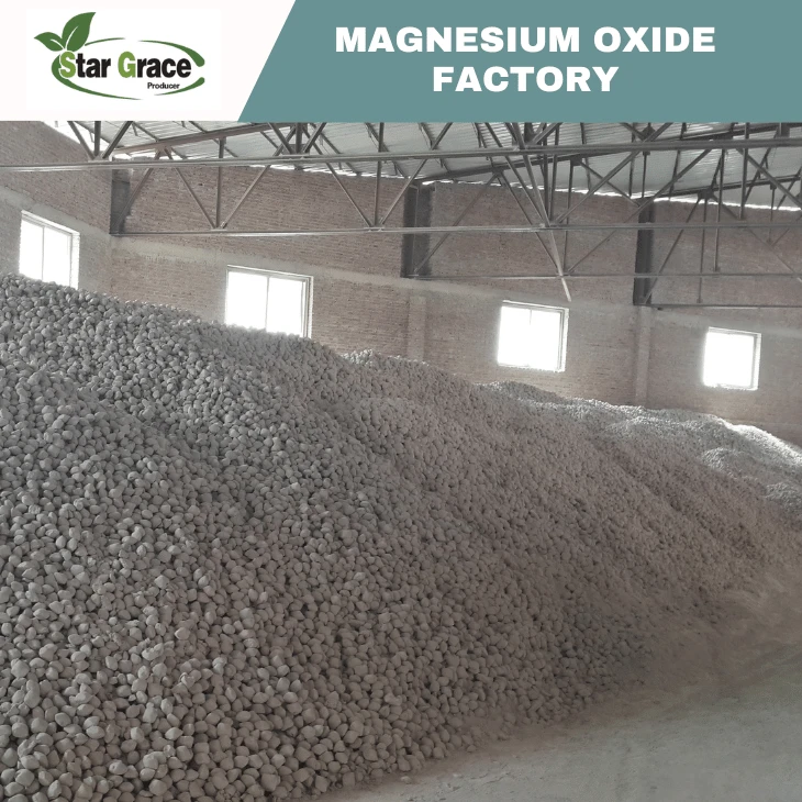 Caustic Calcined Magnesite Powder Fertilizer Grade